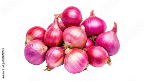 Colorful Bunch of Fresh Onions