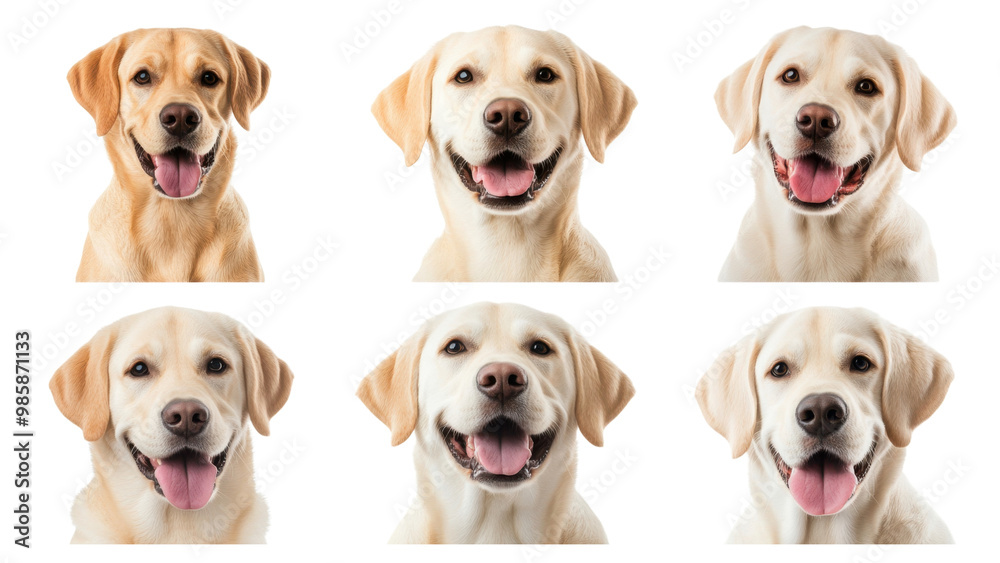 Joyful Labrador Faces Collection Joyful Labrador Faces Collection
