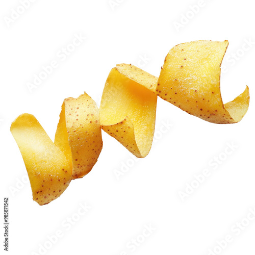 Curled Potato Skin Delight