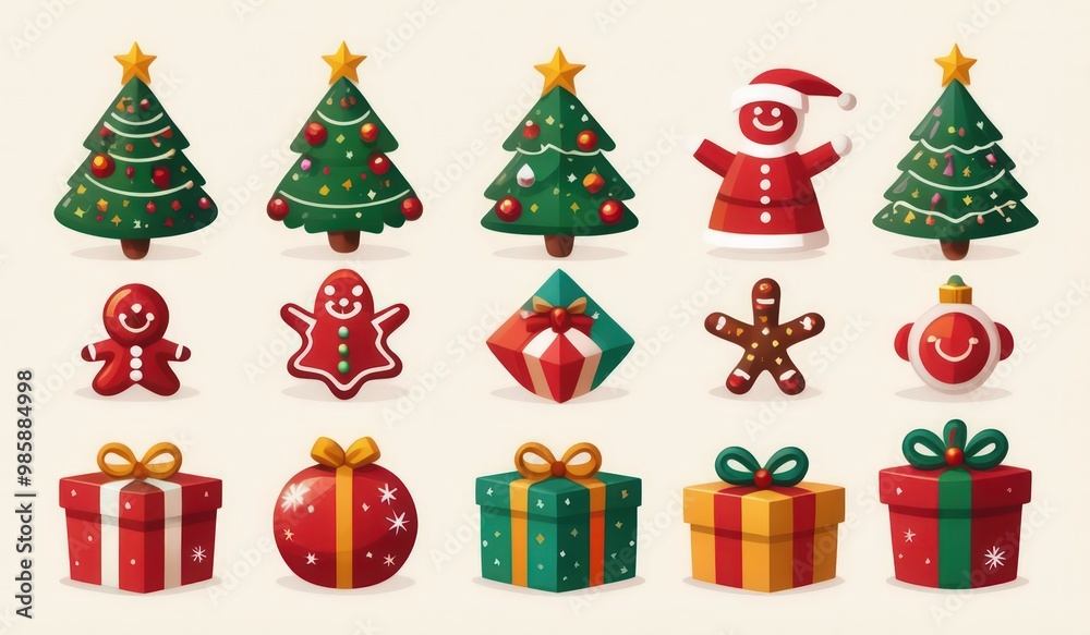christmas icons set. set of christmas icons. set of christmas elements. new icon design christmas . cute design christmas christmas icons set. set of christmas icons. set of christmas elements. new icon design christmas . cute design christmas