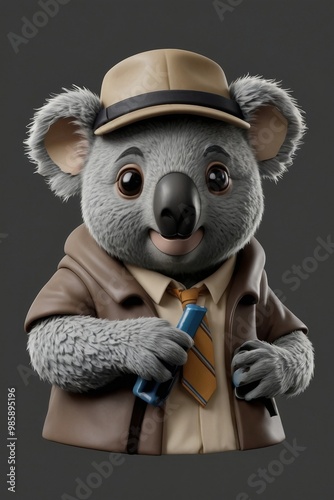 Adventurous Koala Explorer