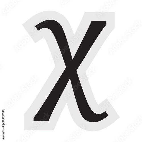 Greek Alphabet Letters Icon Set, Fraternity, Sorority Symbols, Mathematical and Scientific Vector Icons, Alpha, Beta, Gamma, Delta, Epsilon, Zeta, Eta, Theta, Iota, Kappa, Lambda, Mu, Nu, Xi, Omicron,