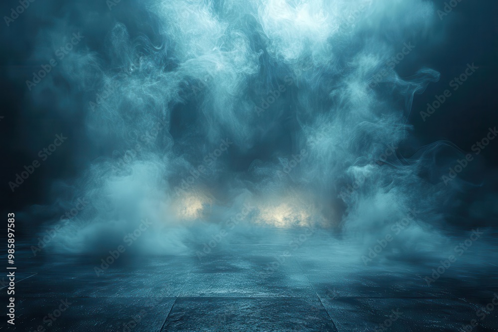 Ethereal Tempest: Luminous Eyes Pierce Through Turbulent Celestial Mists Ethereal Tempest: Luminous Eyes Pierce Through Turbulent Celestial Mists