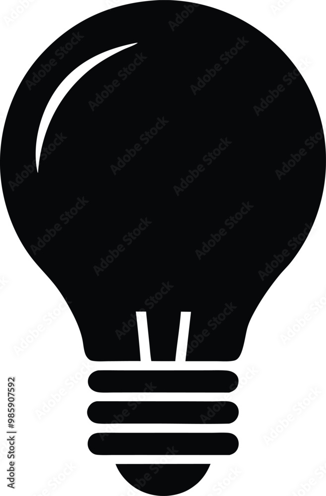 Light bulb icon, Idea lamp vector, bulb flat icon symbol
Light bulb icon, Idea lamp vector, bulb flat icon symbol