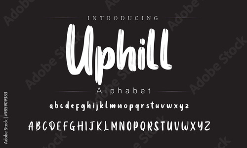 Inviting Brush Typography Style