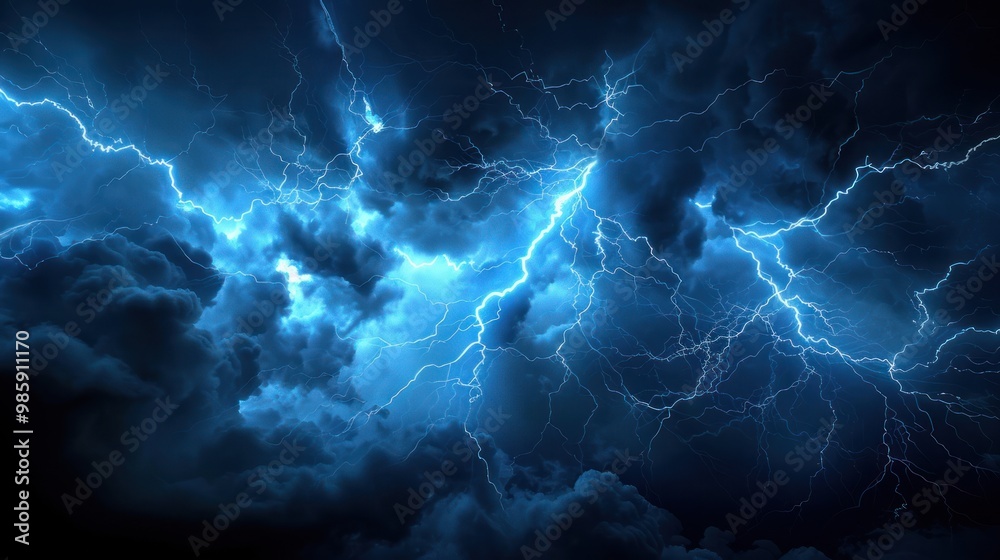 Fototapeta premium Lightning Storm