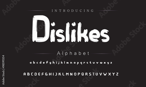 Artistic Brush Typography Collection