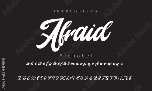 Enchanting Brush Typeface Collection