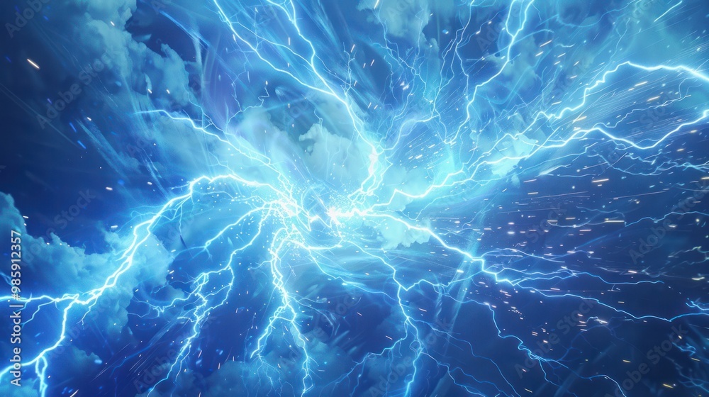 Obraz premium Electric Storm