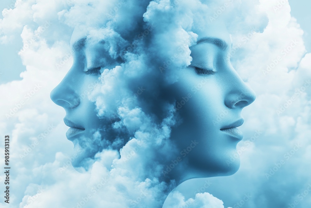 people's faces in the clouds people's faces in the clouds