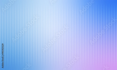 Vector ribbed glass texture background. Blue white white blue purple ribbed glass. Mesh gradient. acrylic ribbed bath surface. Reeded glass background semitransparent overlay. Bath wall window