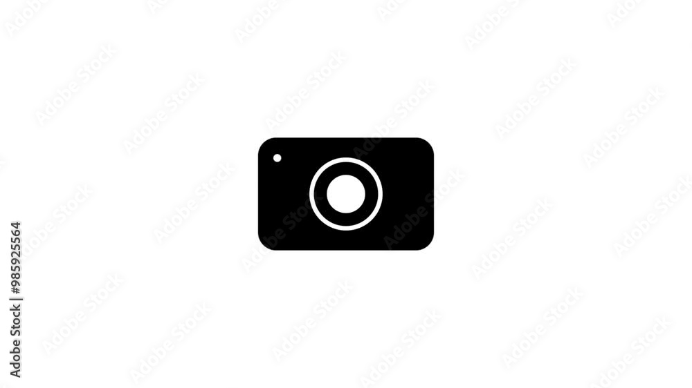 Cinematography and Filmography icon set. Video graphy and photo graphy concept icon set animation.Different shape camera icon animation background. Cinematography and Filmography icon set. Video graphy and photo graphy concept icon set animation.Different shape camera icon animation background.