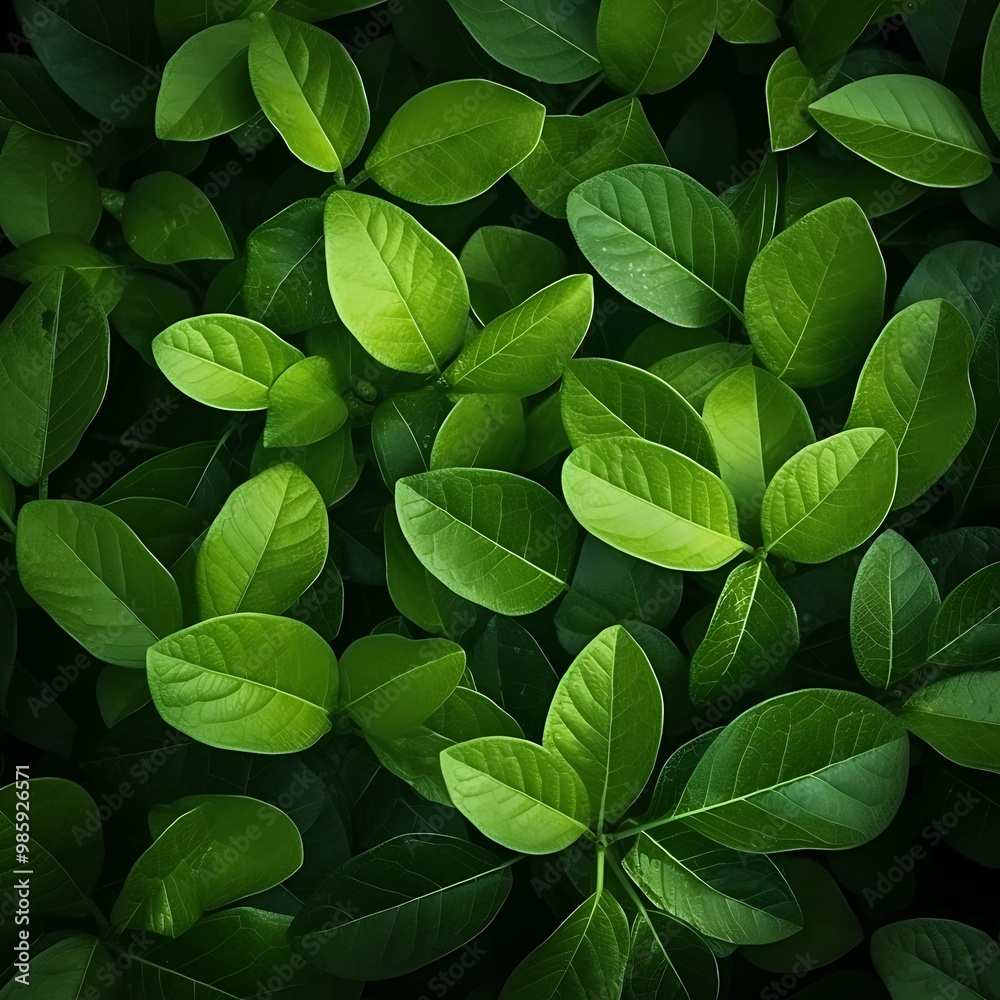 Green leaves background Green leaves background