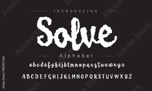 Stylish Brush Script Font