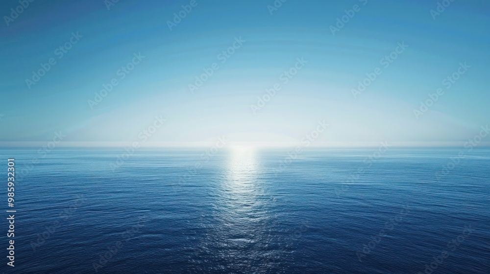 Serene Ocean Horizon Serene Ocean Horizon