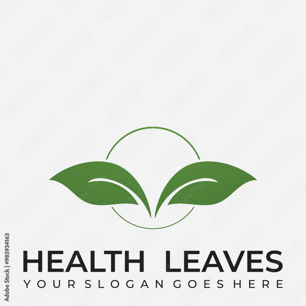 Illustration of a picture of a health leaf. Illustration of a picture of a health leaf.