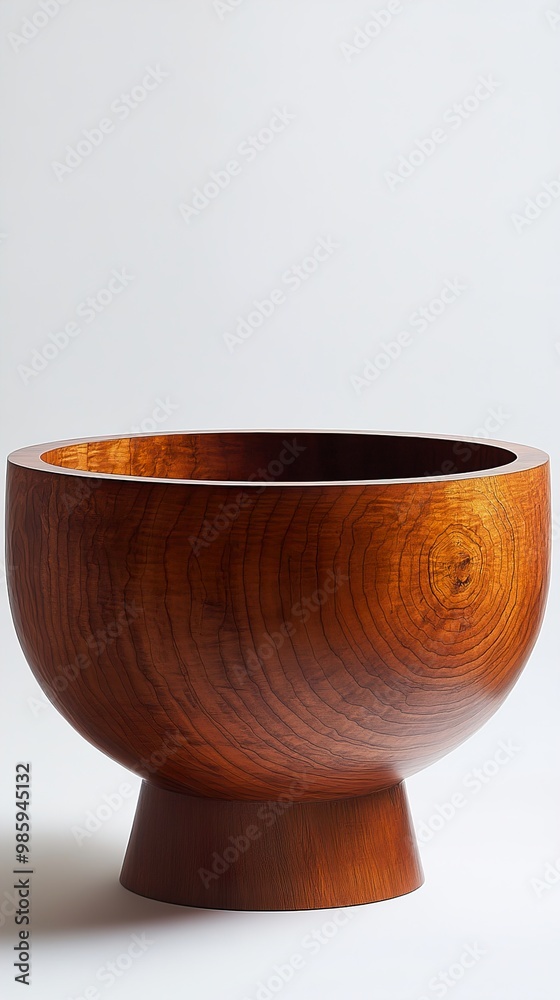 Handcrafted Wooden Bowl: Rustic Elegance for Your Home Handcrafted Wooden Bowl: Rustic Elegance for Your Home