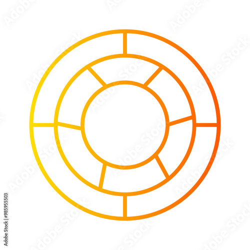 lifesaver gradient icon