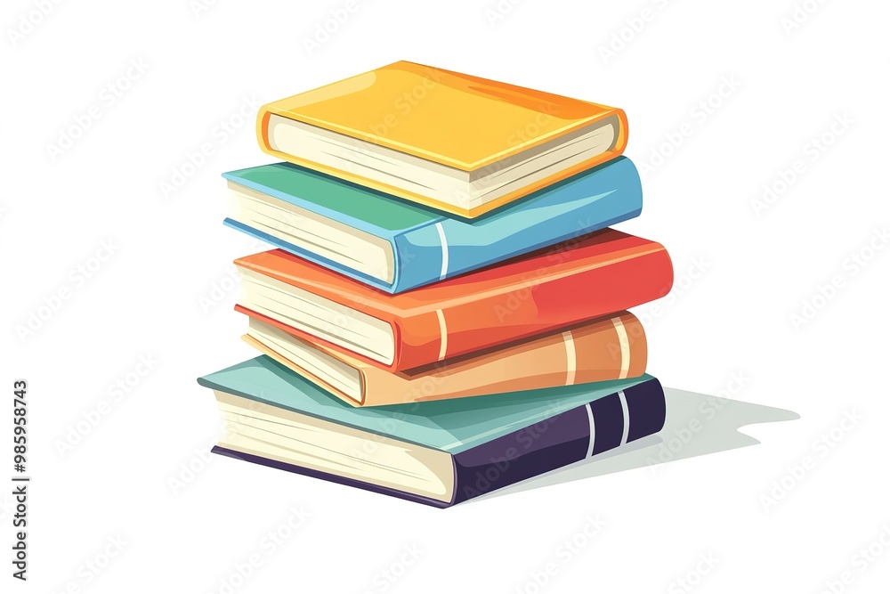Book icon. Study literature sign. Education textbook symbol. Circle button with Soft color gradient background. Vector Book icon. Study literature sign. Education textbook symbol. Circle button with Soft color gradient background. Vector