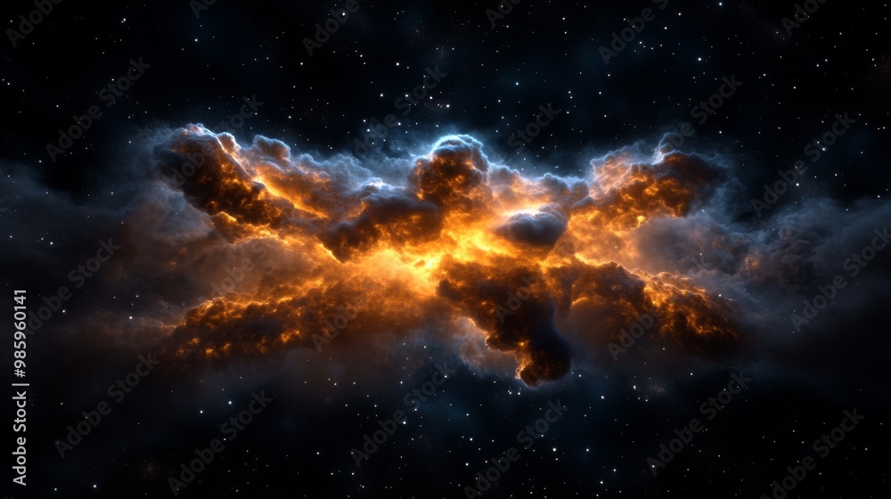 Cosmic Clouds of Gas and Stars in Deep Space Cosmic Clouds of Gas and Stars in Deep Space