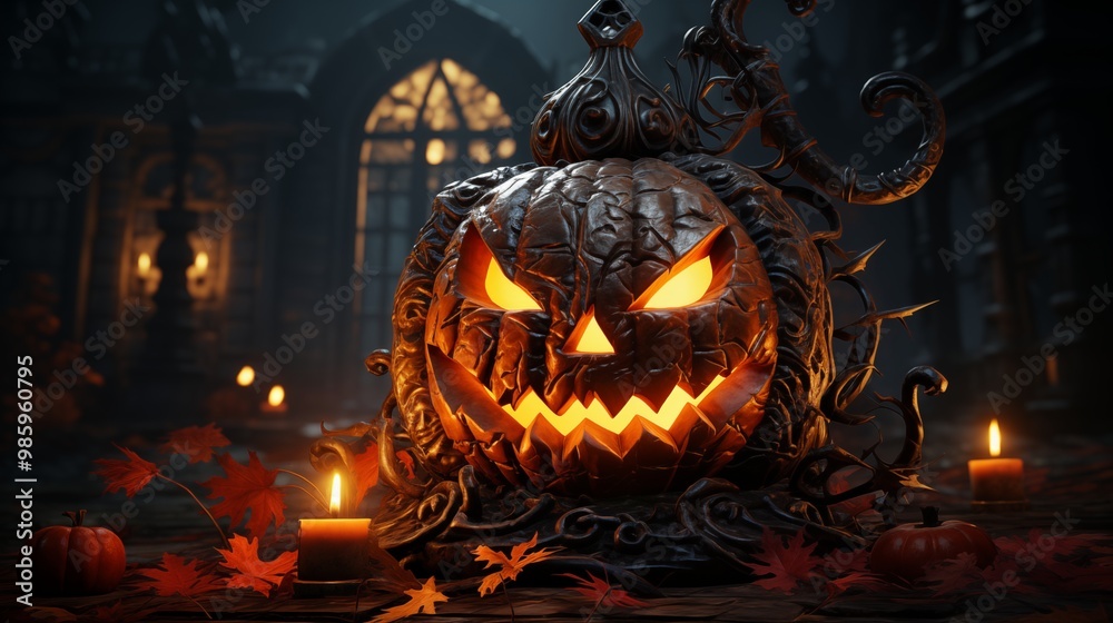 Halloween Pumpkin Lantern Rechargeable Jack-O'-Lantern for Sustainable Halloween Fun