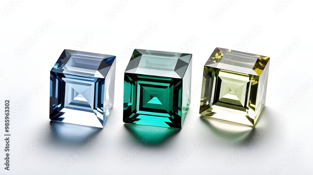 square gem set square gem set