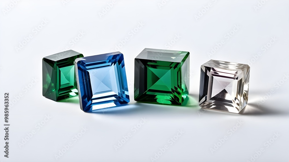 square gem set square gem set