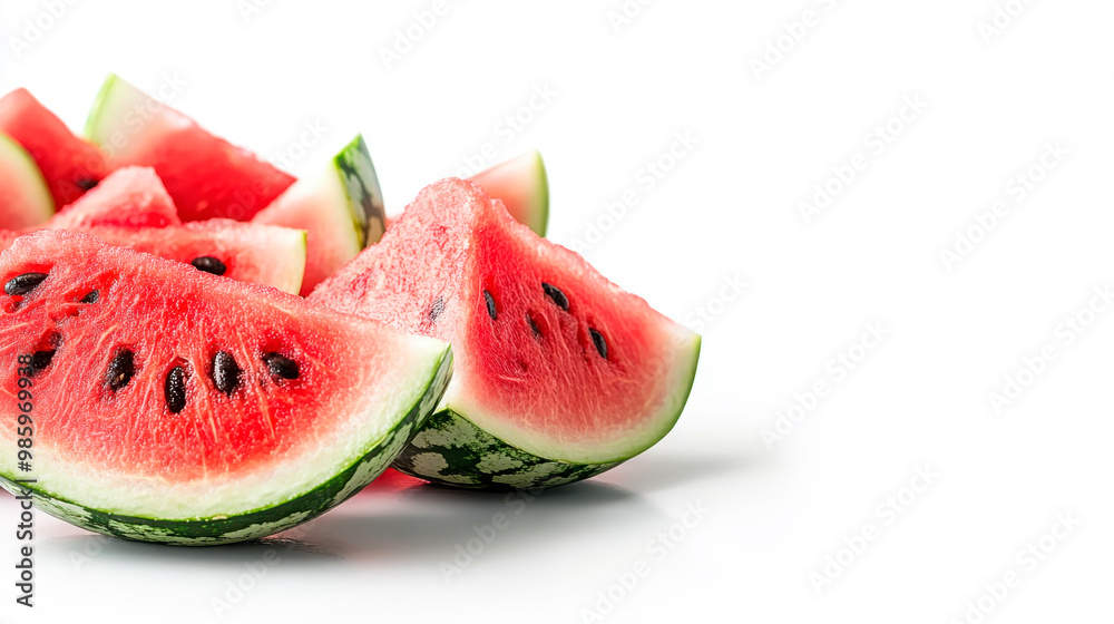 watermelon isolated on white background watermelon isolated on white background