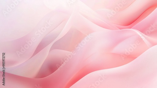 A pastel pink graphic background with soft, flowing lines and subtle gradients, evoking a calming and elegant atmosphere. Ideal for beauty or lifestyle designs.