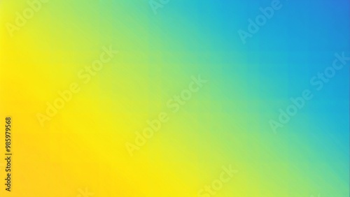 Bright gradient abstract background with yellow and blue hues for a vibrant look