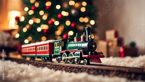 christmas tree and lights