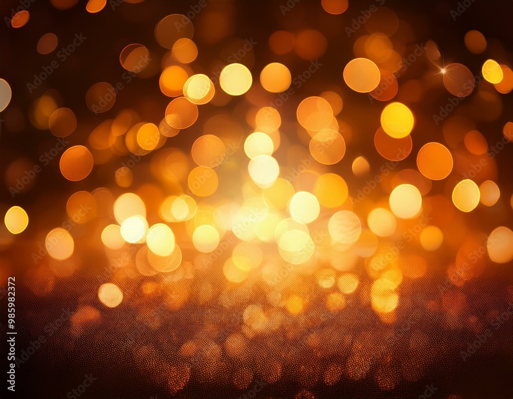 Obraz premium abstract orange bokeh background