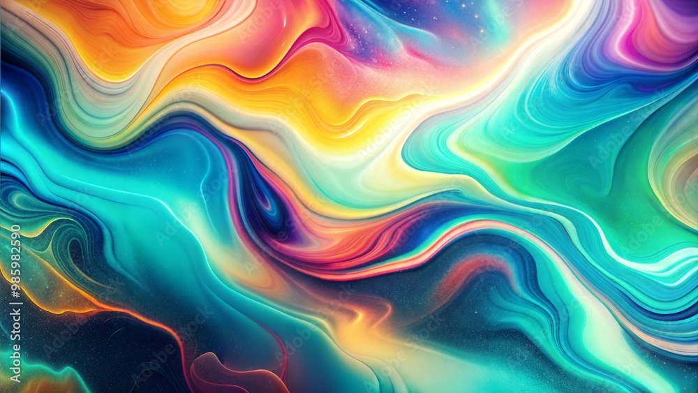 Abstract Liquid Color Flow Background Abstract Liquid Color Flow Background