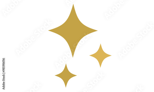 キラキラ　星　ピカピカ