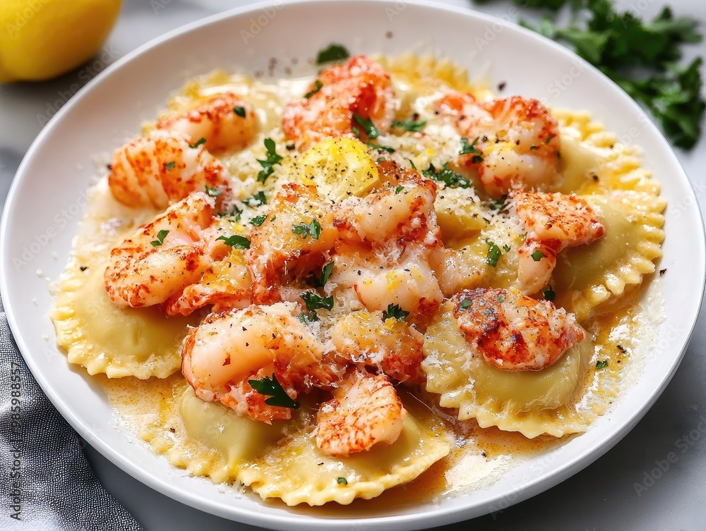 pasta with shrimps pasta with shrimps