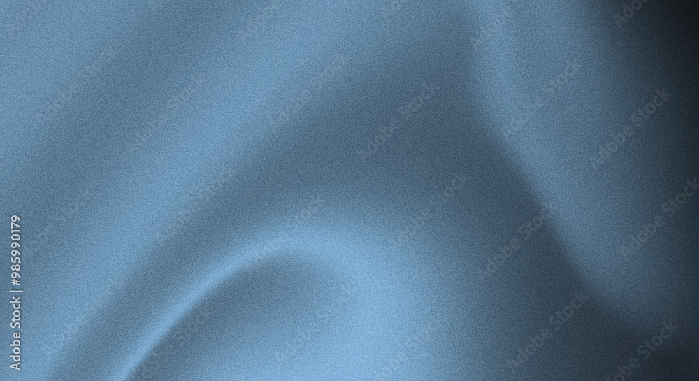 Fototapeta premium blue gradient background abstract color grain texture noise surface grainy