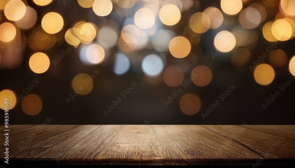 Bokeh lights product background Bokeh lights product background