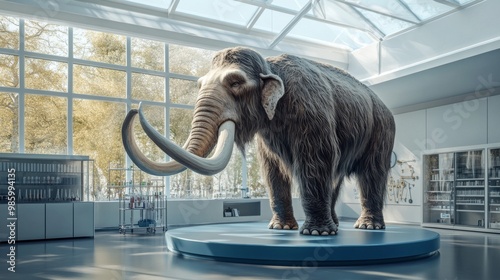 Mammoth animal Jurassic extinct huge