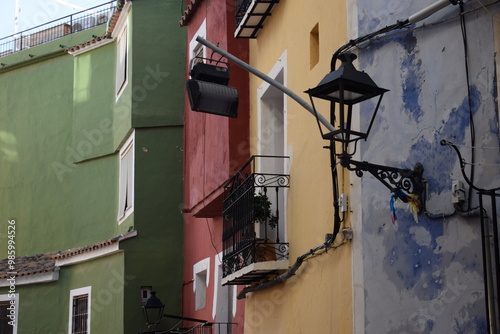 Casitas coloradas de Villajoyosa