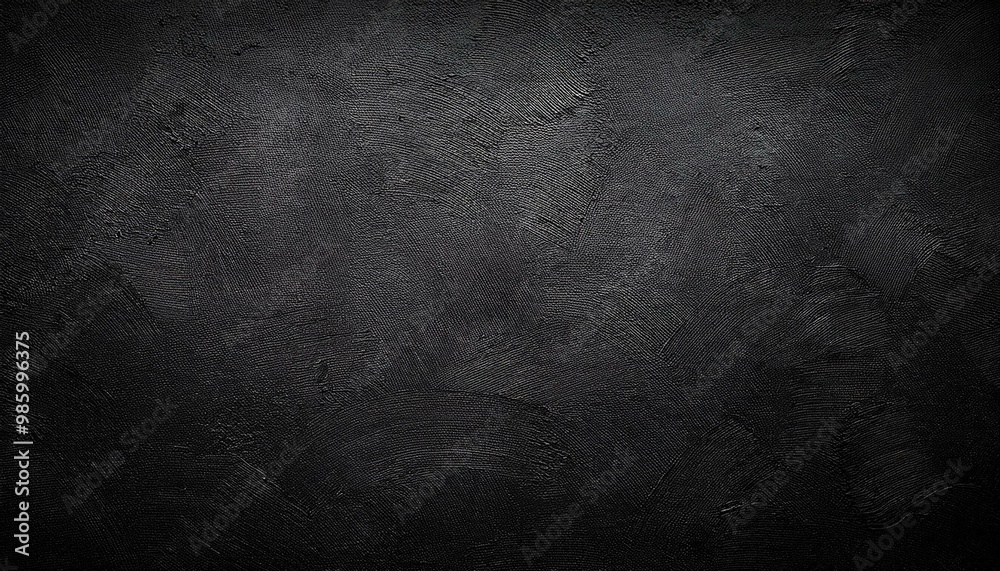 Fototapeta premium Dark black textured concrete wall background