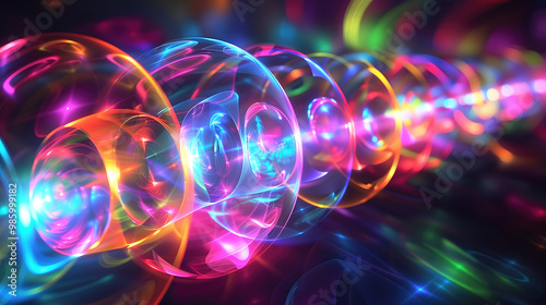 Abstract background, multic...
