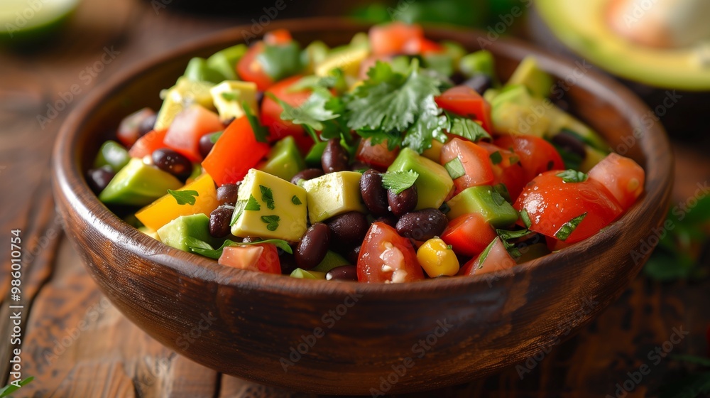 Black Bean and Avocado Salad Black Bean and Avocado Salad