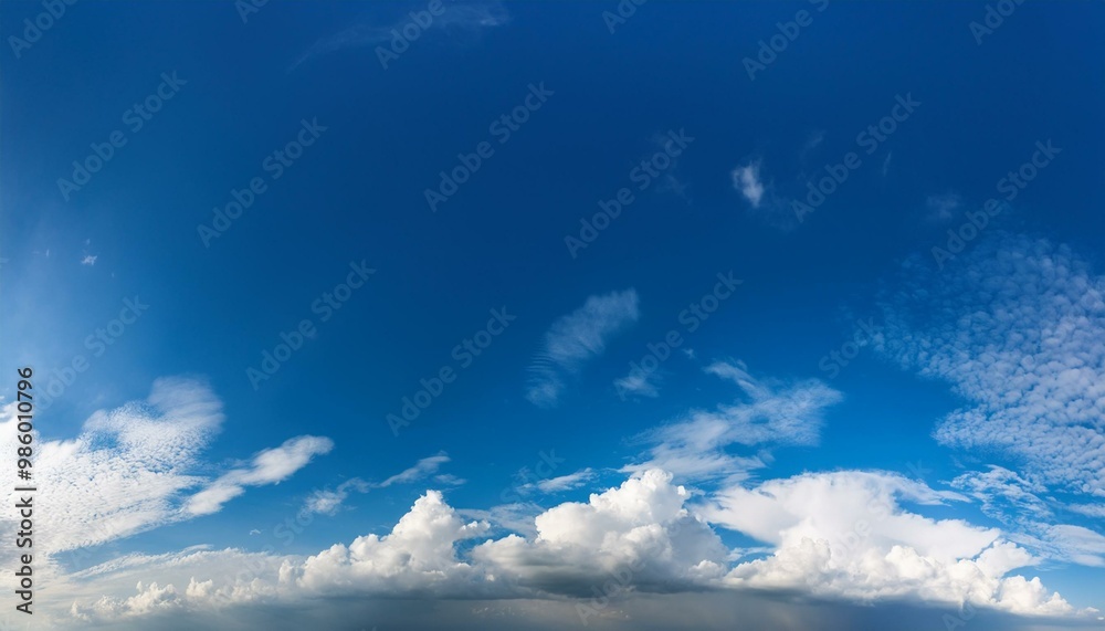 panorama blue sky with white cloud background nature view panorama blue sky with white cloud background nature view