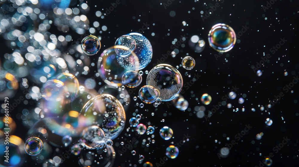water splash bubbles isolated on white background water splash bubbles isolated on white background