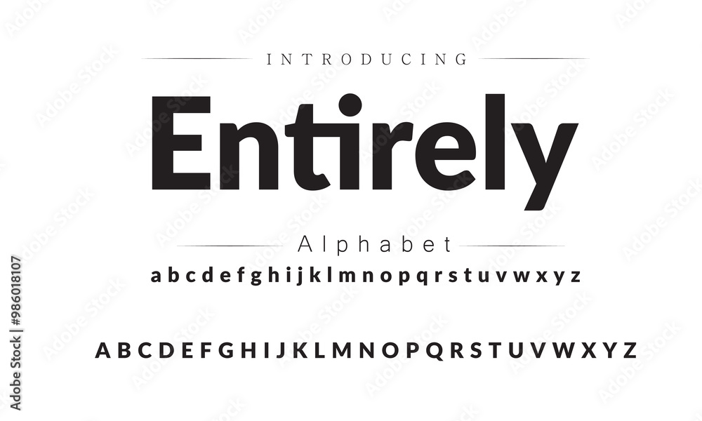 Modern Bold Font for Eye-Catching Headlines Modern Bold Font for Eye-Catching Headlines