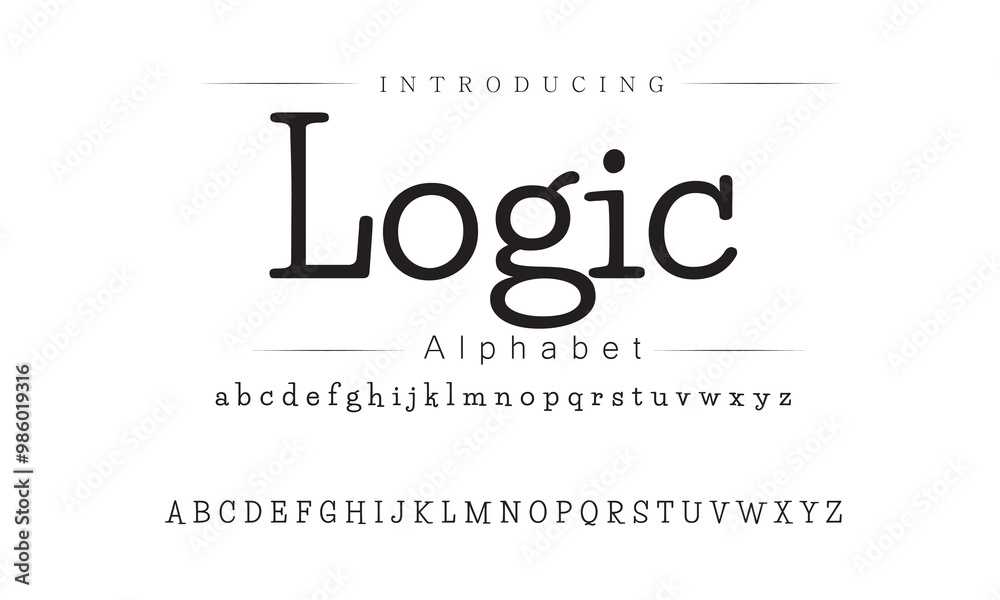Trendy Modern Font for Fresh Designs Trendy Modern Font for Fresh Designs