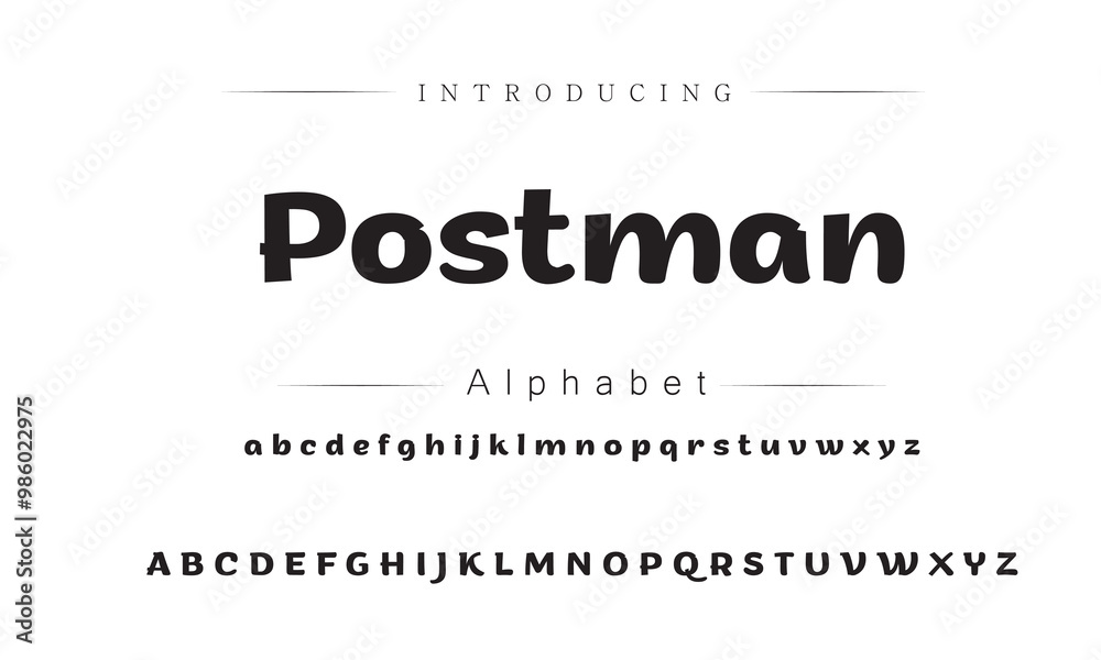 Unique Contemporary Font Design Unique Contemporary Font Design
