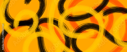 a background consisting of a combination of curves
Banner