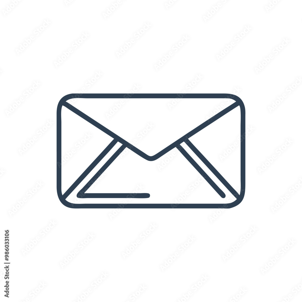 Email Message Vector Icon, Opened envelope email icon, Email Icon Email Message Vector Icon, Opened envelope email icon, Email Icon