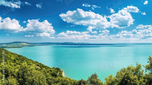 lake and sky